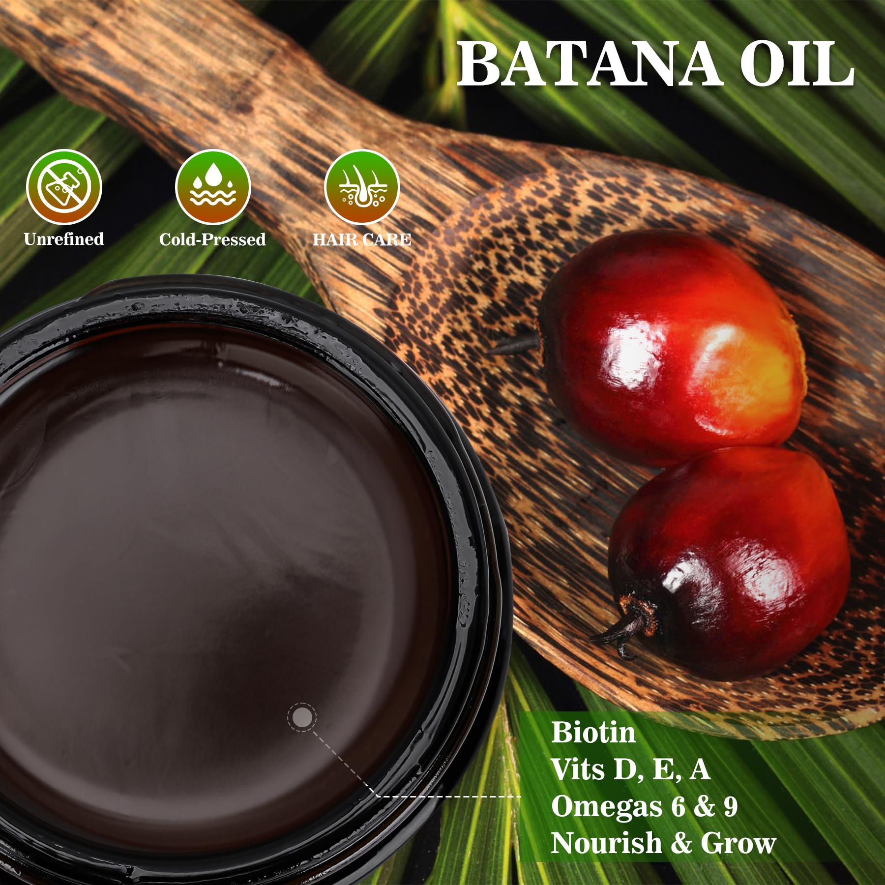 Fadelo Batana Oil 4oz packaging for convenient storage.