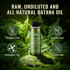 Fadelo Batana Oil being applied to the scalp supports daily hair care routine.