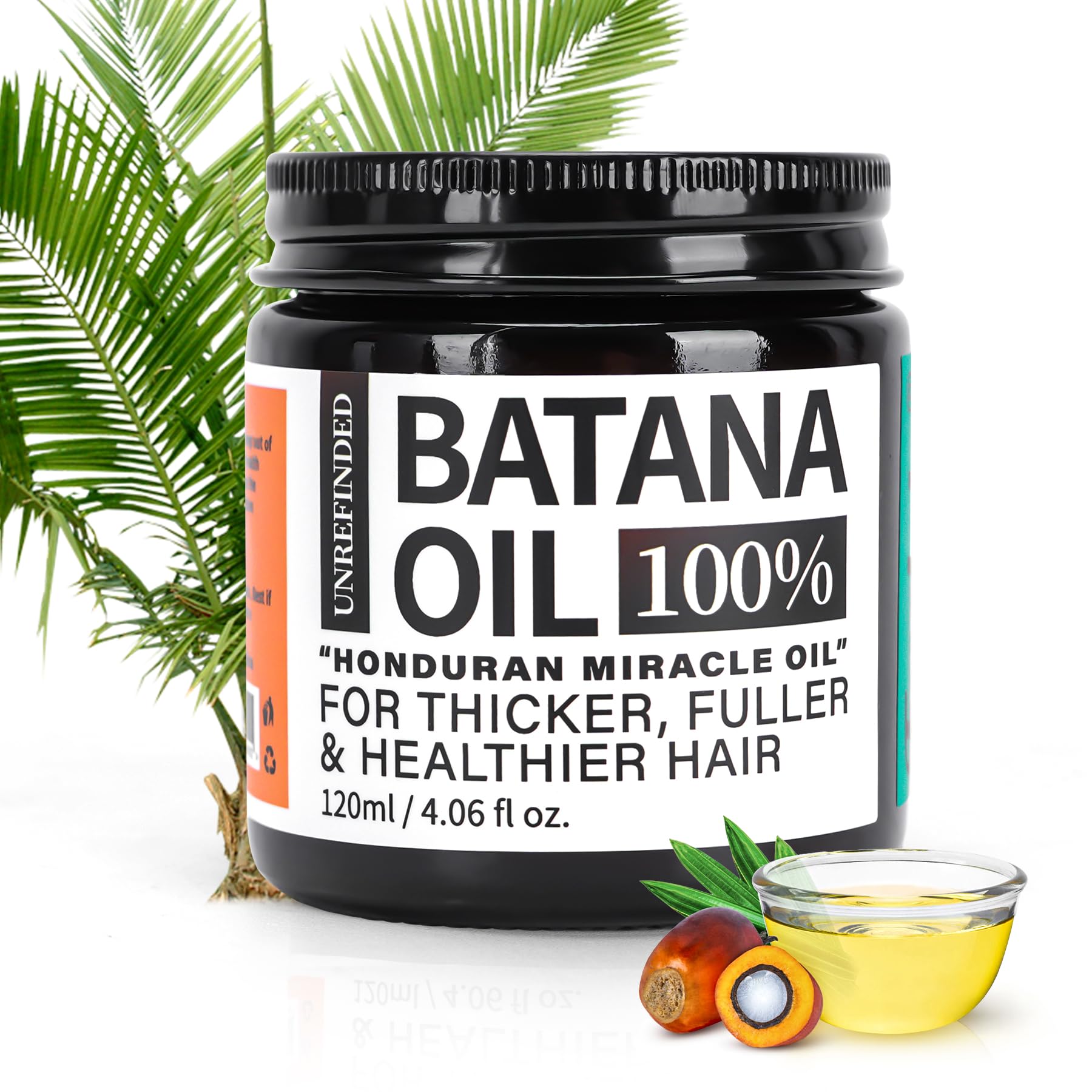 Fadelo Batana Oil bottle pour shows rich nourishment for hair.