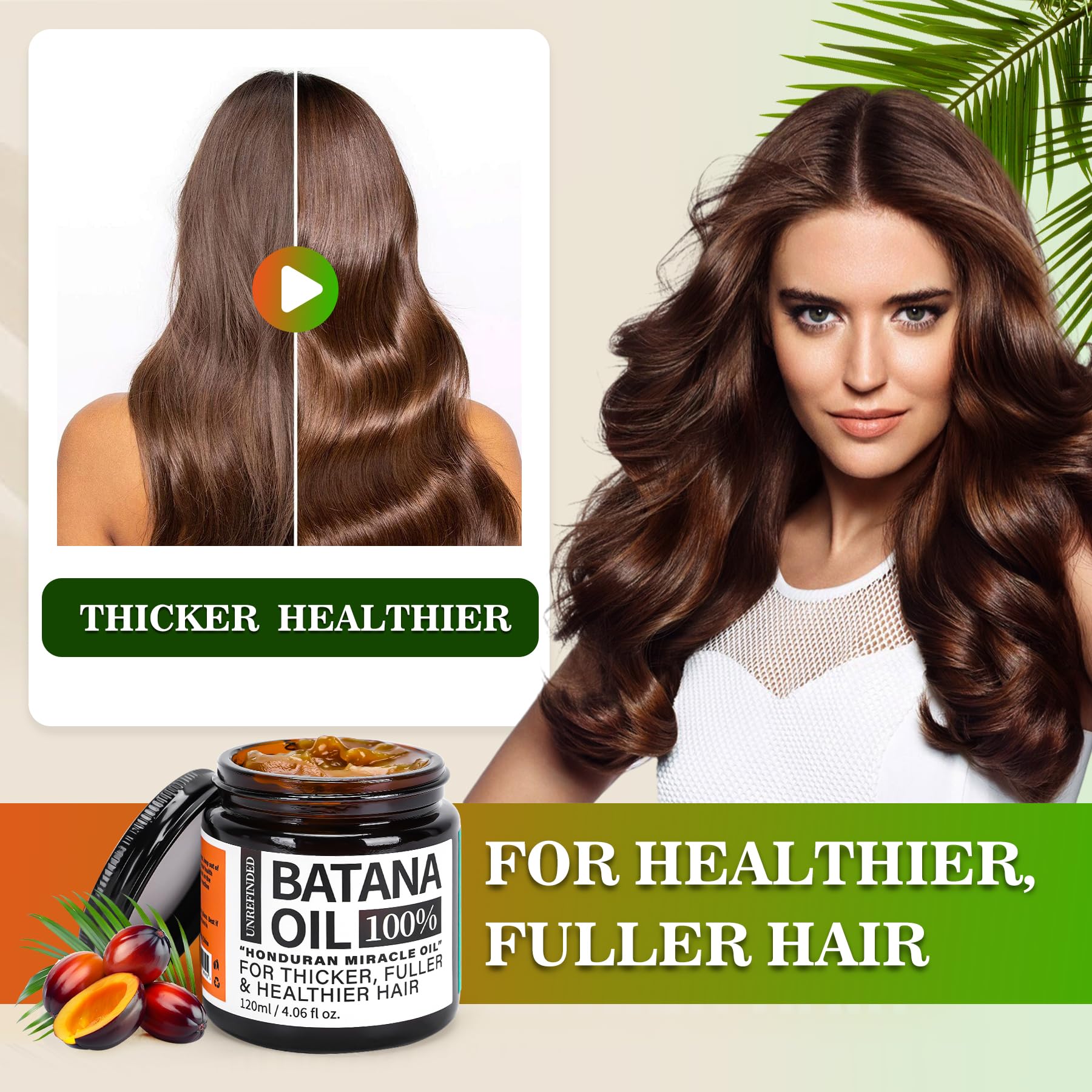 Fadelo Batana Oil hair-gloss shine for smooth, manageable strands.