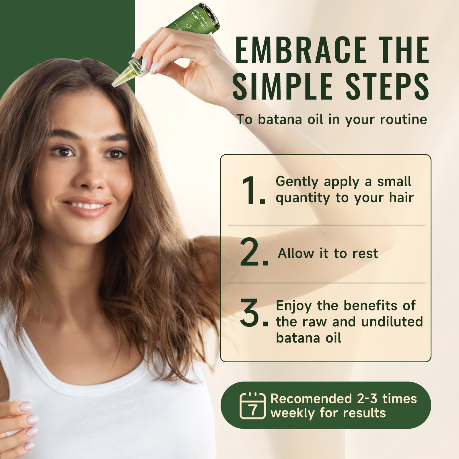 Fadelo Batana Oil on hair delivers soft shine and manageable texture.
