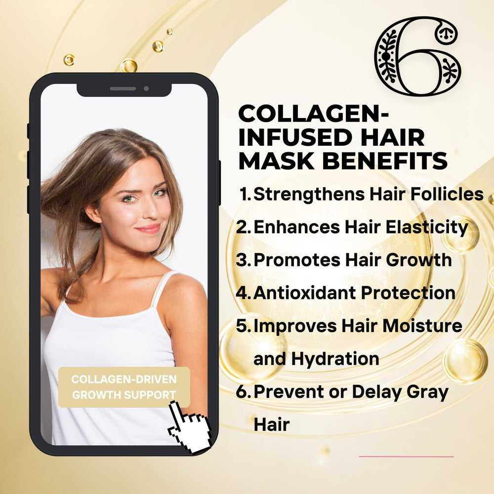 Shiny, smooth hair after using Fadelo mask, suggesting healthy vitality.