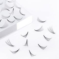 FADLASH 10D premade fans with D curl for voluminous curled looks.