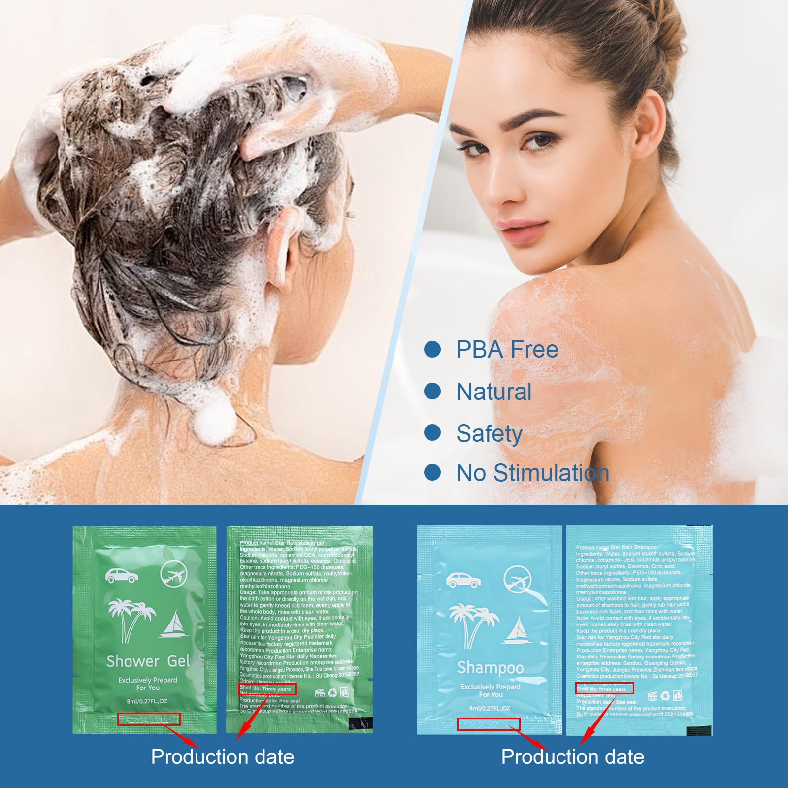 fafortune bulk hygiene kit donation-ready gift sets for charities.