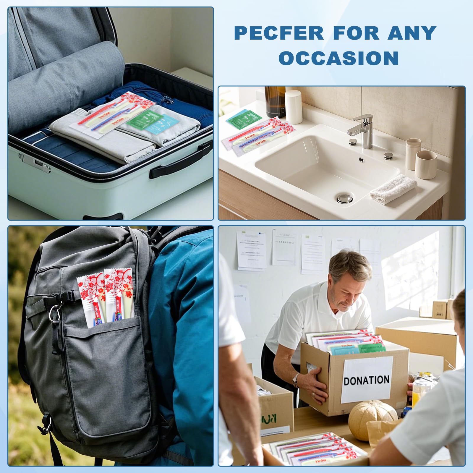fafortune bulk hygiene kit hotel and Airbnb compatible supplies.