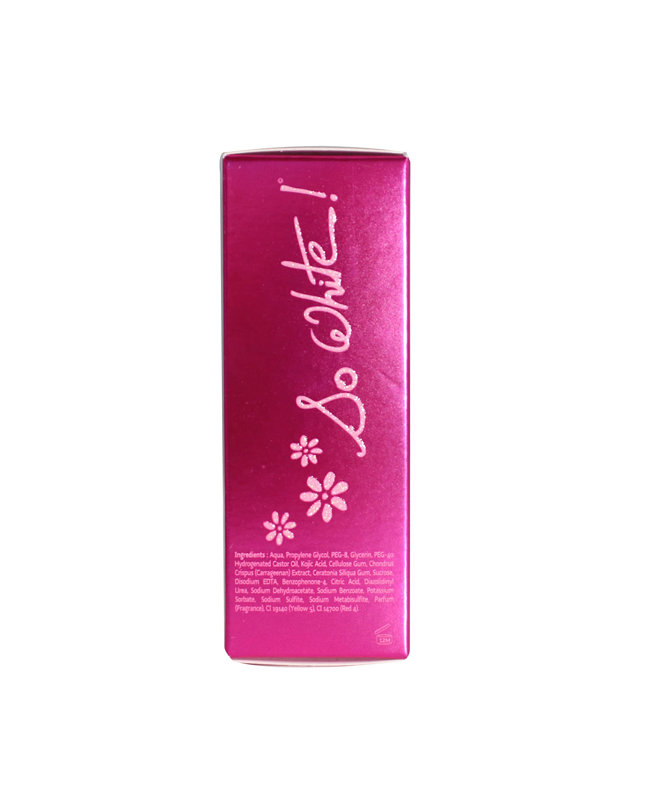 FAIR & WHITE So White serum on feet reveals nourished brightness