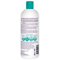 Fairy Tales Curly Q Hydrating Kids Conditioner pump demonstrates easy application.