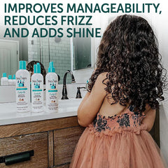 Fairy Tales Curly Q two-pack front view—convenient family curl care