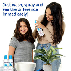 Fairy Tales kids hair brushing routine image with knot-free detangling.