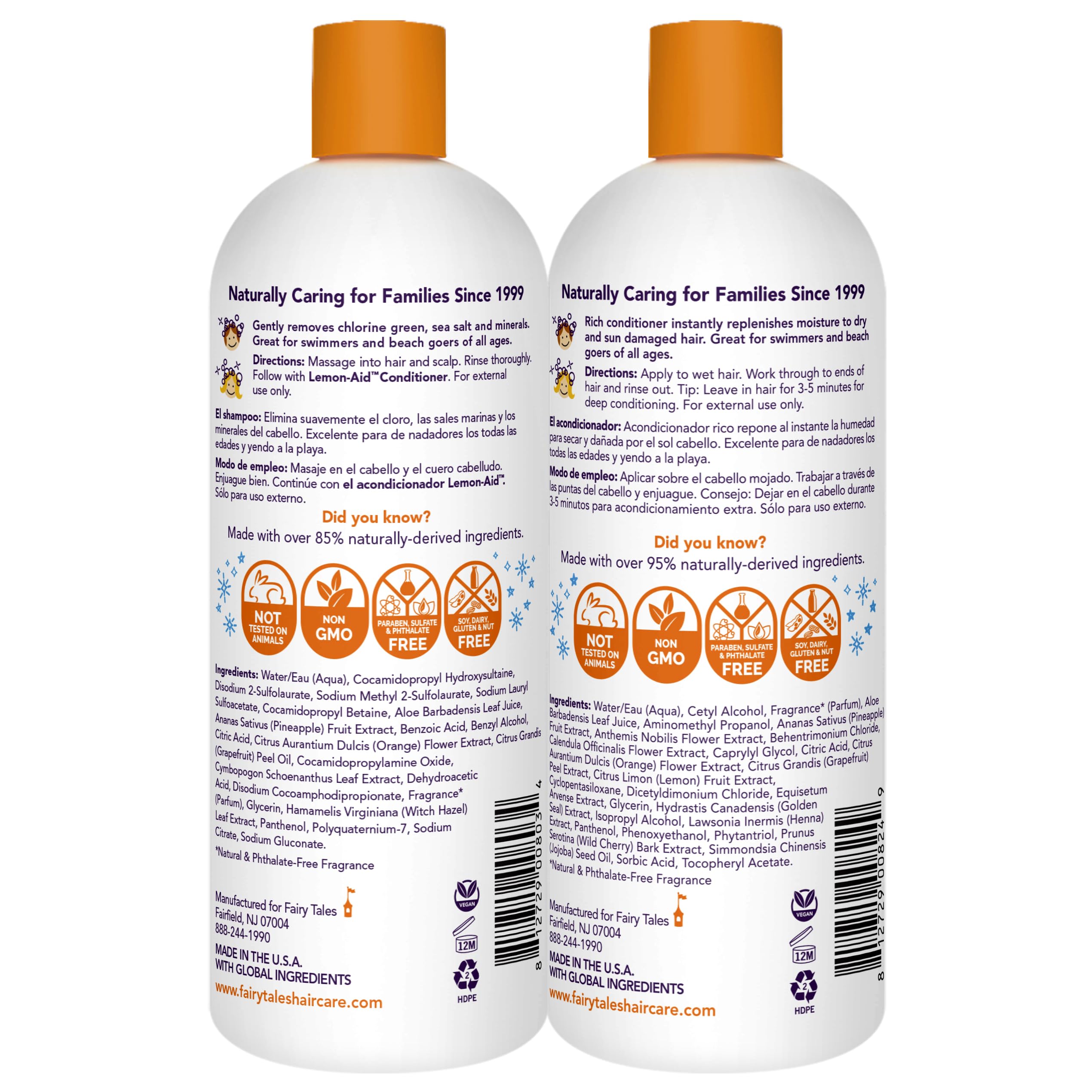 Fairy Tales Swim Conditioner 32oz bottle shown for detangling moisture