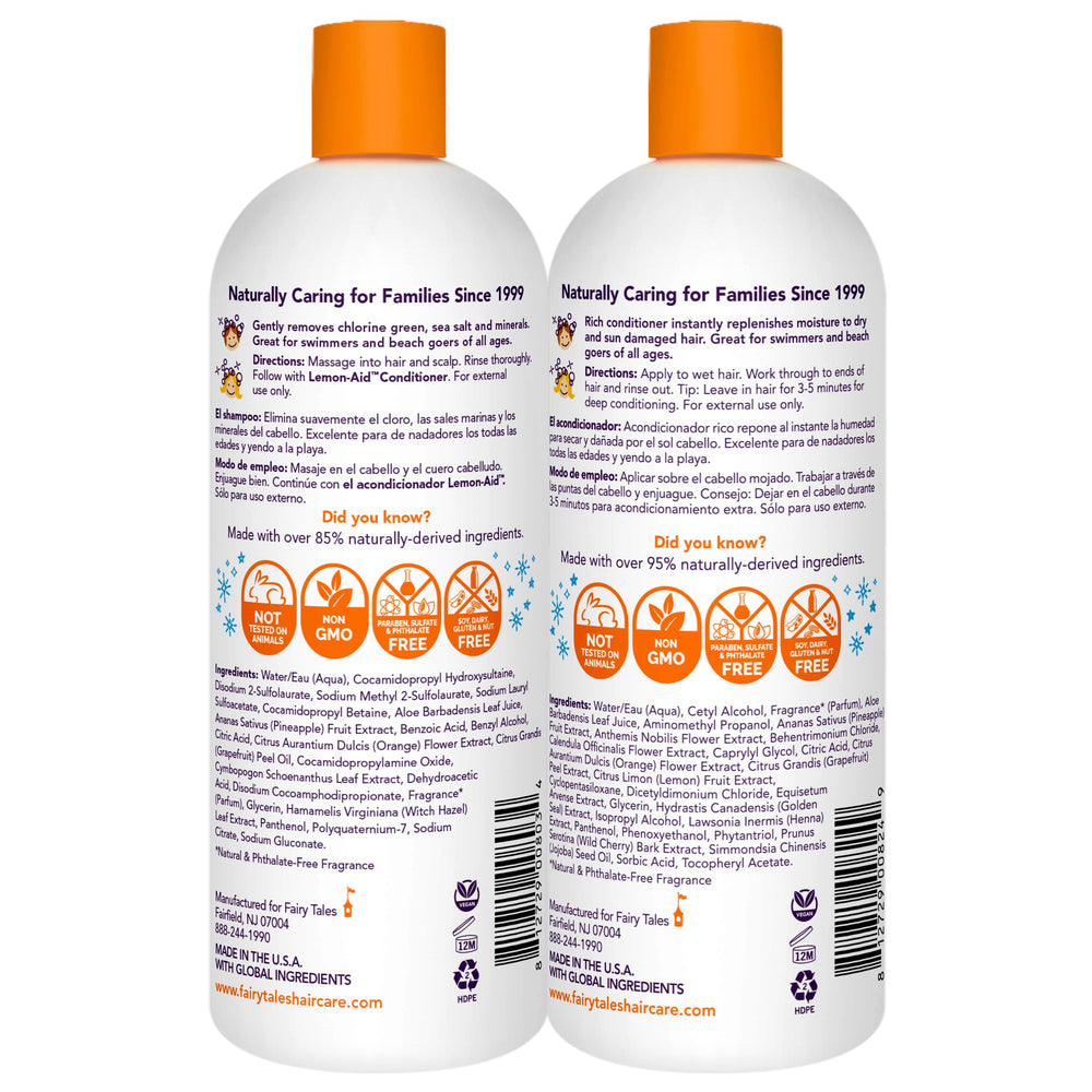 Fairy Tales Swim Conditioner 32oz bottle shown for detangling moisture