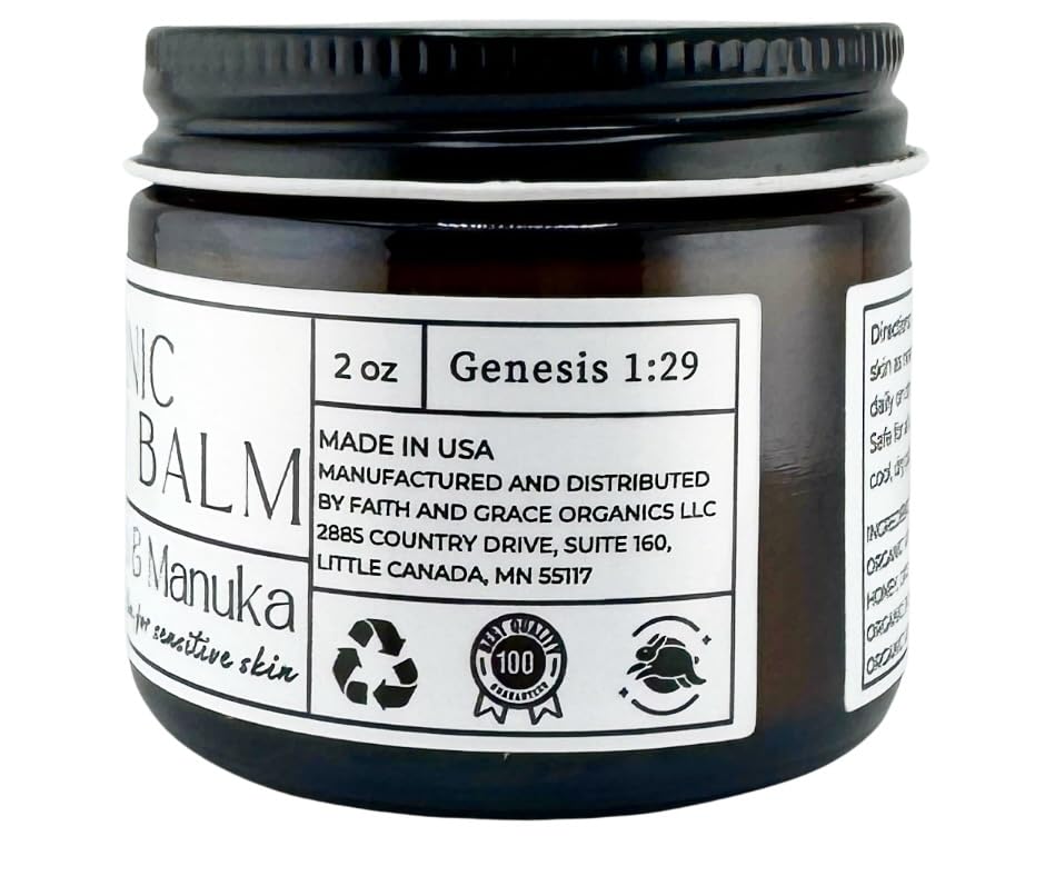 Faith and Grace Organics Organic Grass-Fed Tallow Nourishment applied to hand for deep moisture.