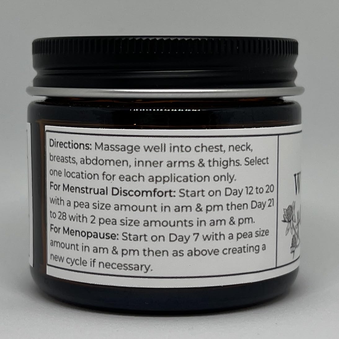 Faith and Grace Organics Wild Yam Cream lifestyle shot conveying aromatic luxury and sensory calm
