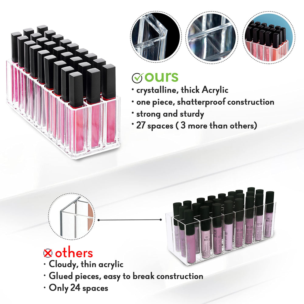 FAJ single-mold acrylic emphasizes durability and shatter-resistance.
