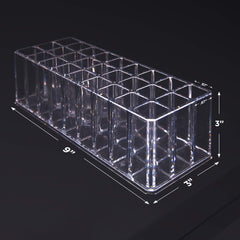 FAJ 27-compartment design keeps brushes, lip products, and pencils organized.