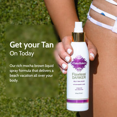 Fake Bake bronzing mitt ready for even, controlled application.