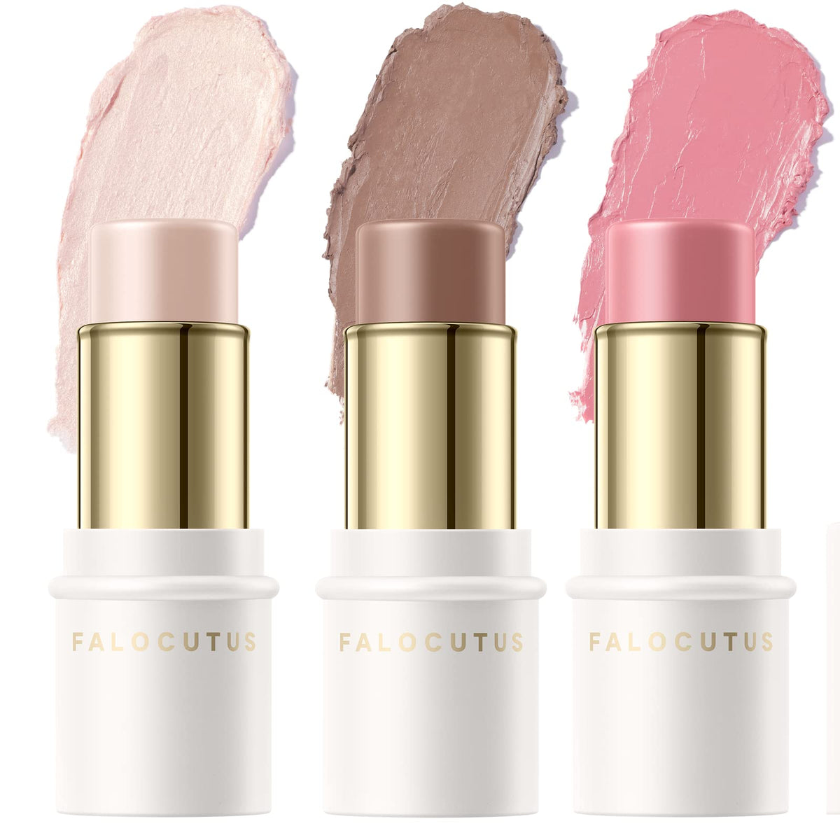 Falocutus Contour Stick iluminador para un brillo natural.