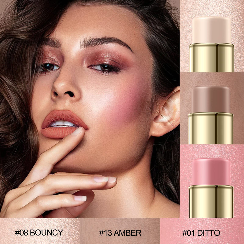 Falocutus Contour Stick rubor cremoso para mejillas definidas.