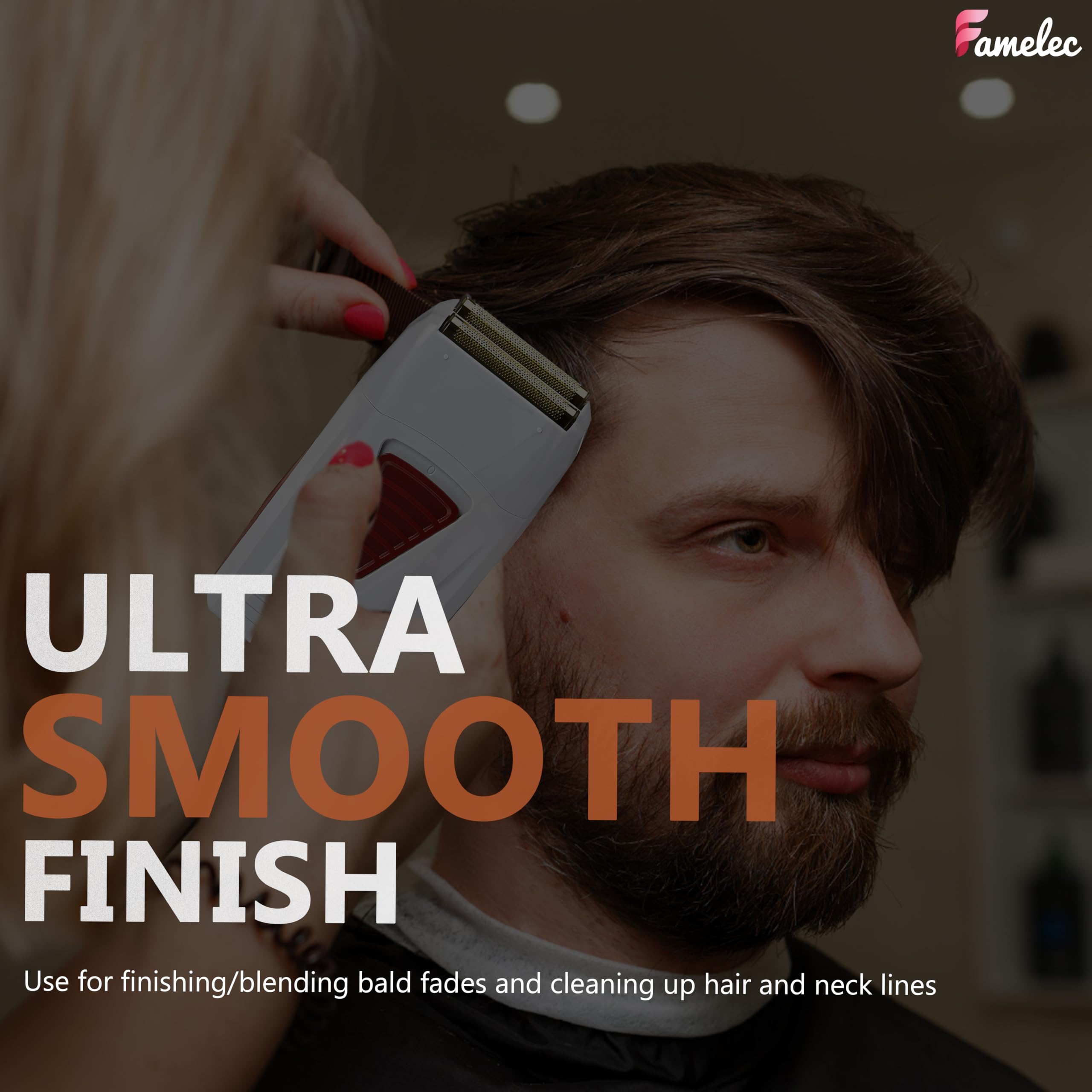 FAMELEC professional-barber-use pack for reliable grooming