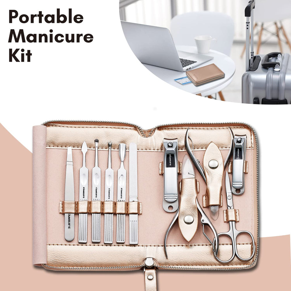 FAMILIFE cuticle knife with fine edge for gentle cuticle preparation