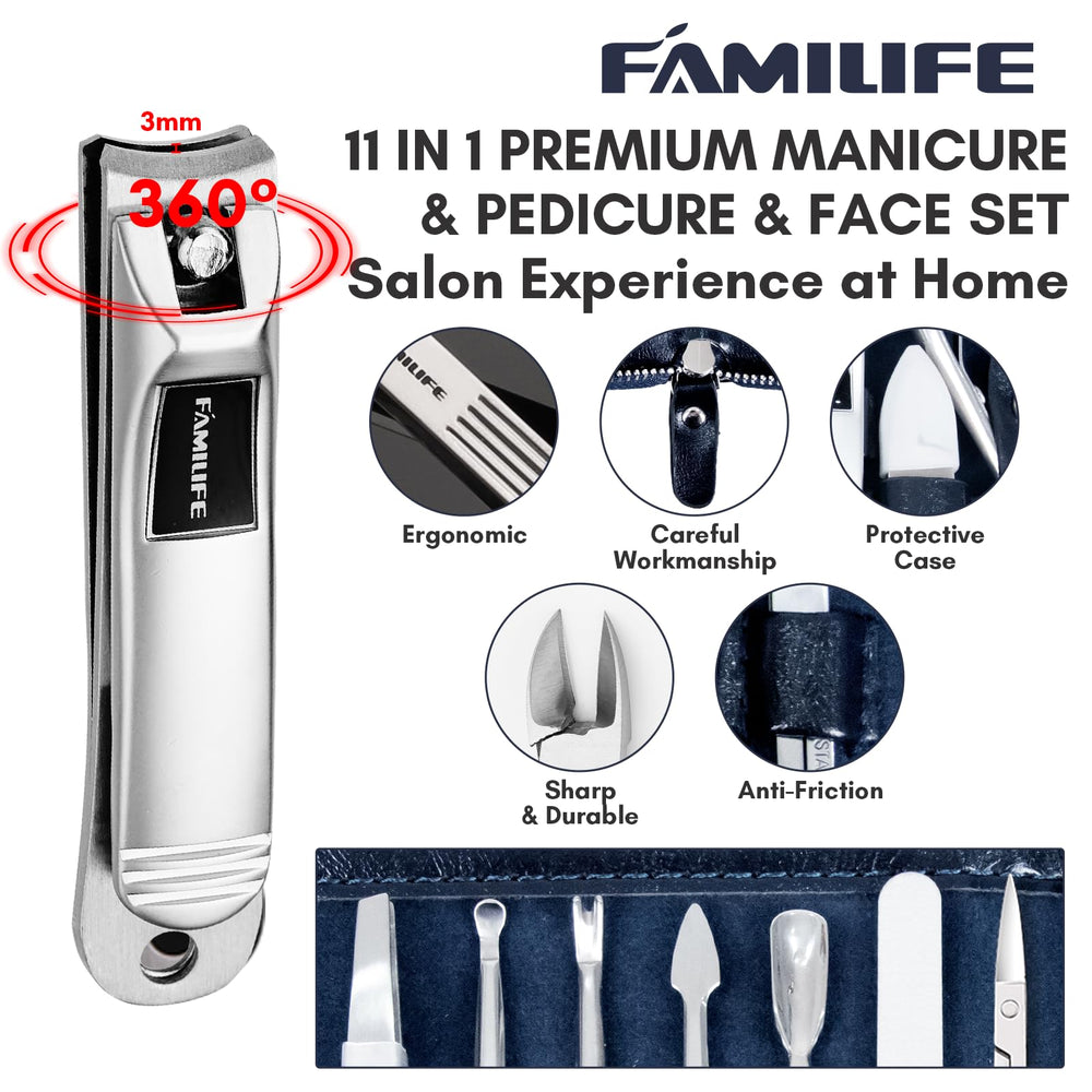 FAMILIFE cuticle nipper for precise cuticle shaping