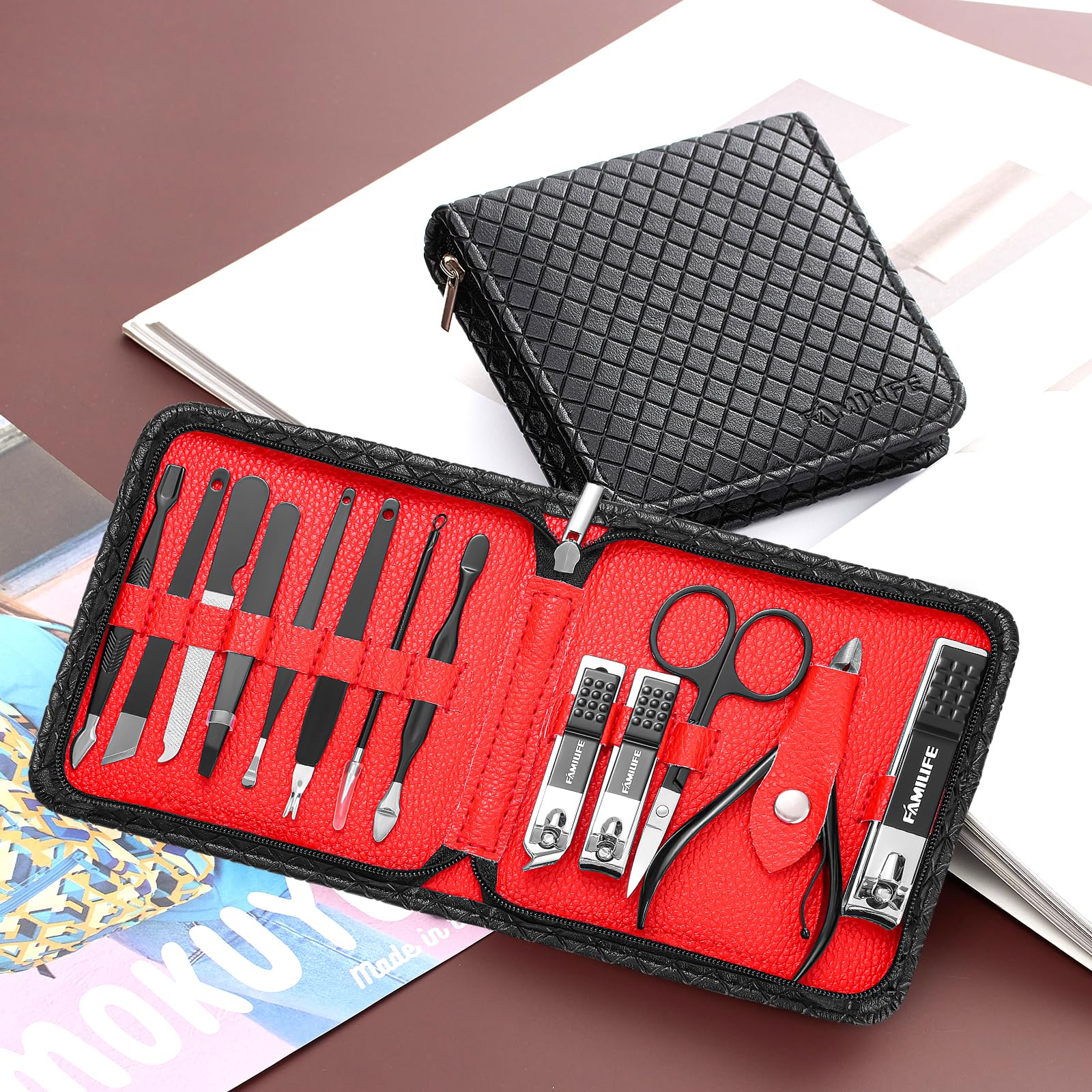 FAMILIFE ear pick tool for gentle cleaning with care.