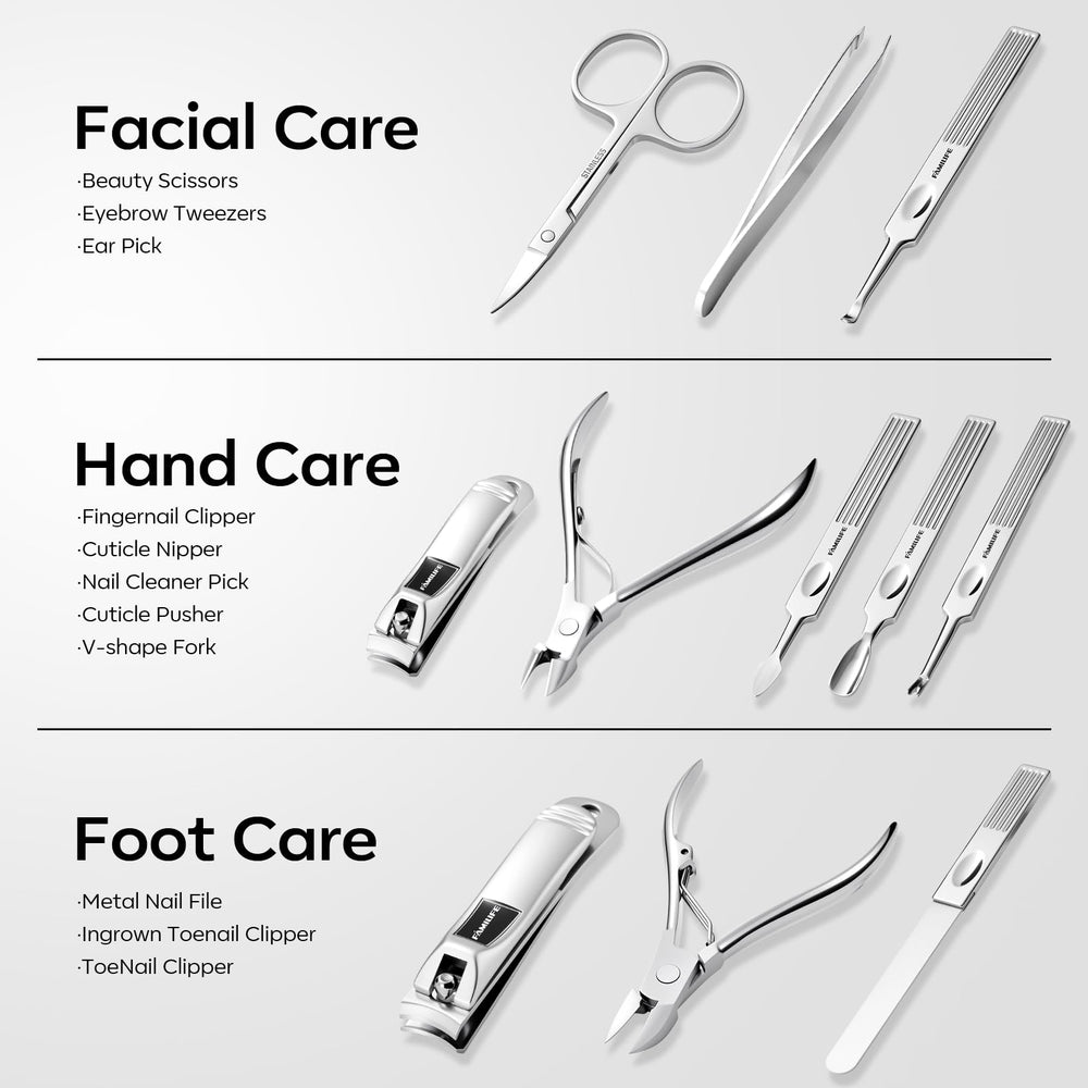 FAMILIFE fingernail-clipper focuses on precise trimming for clean nails.