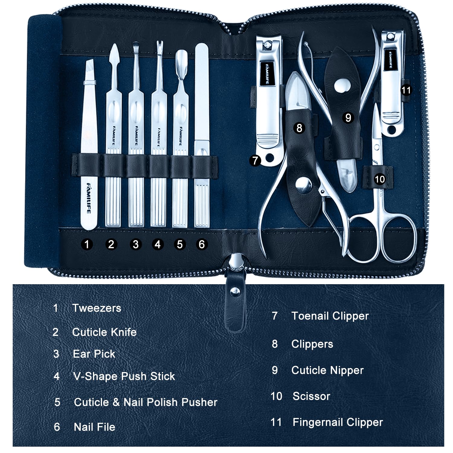 FAMILIFE ingrown toenail clipper for careful nail edge care