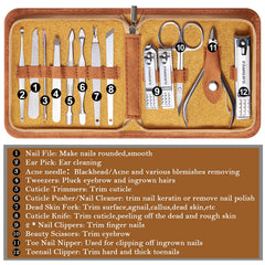 FAMILIFE manicure set cuticle tools ready for maintenance