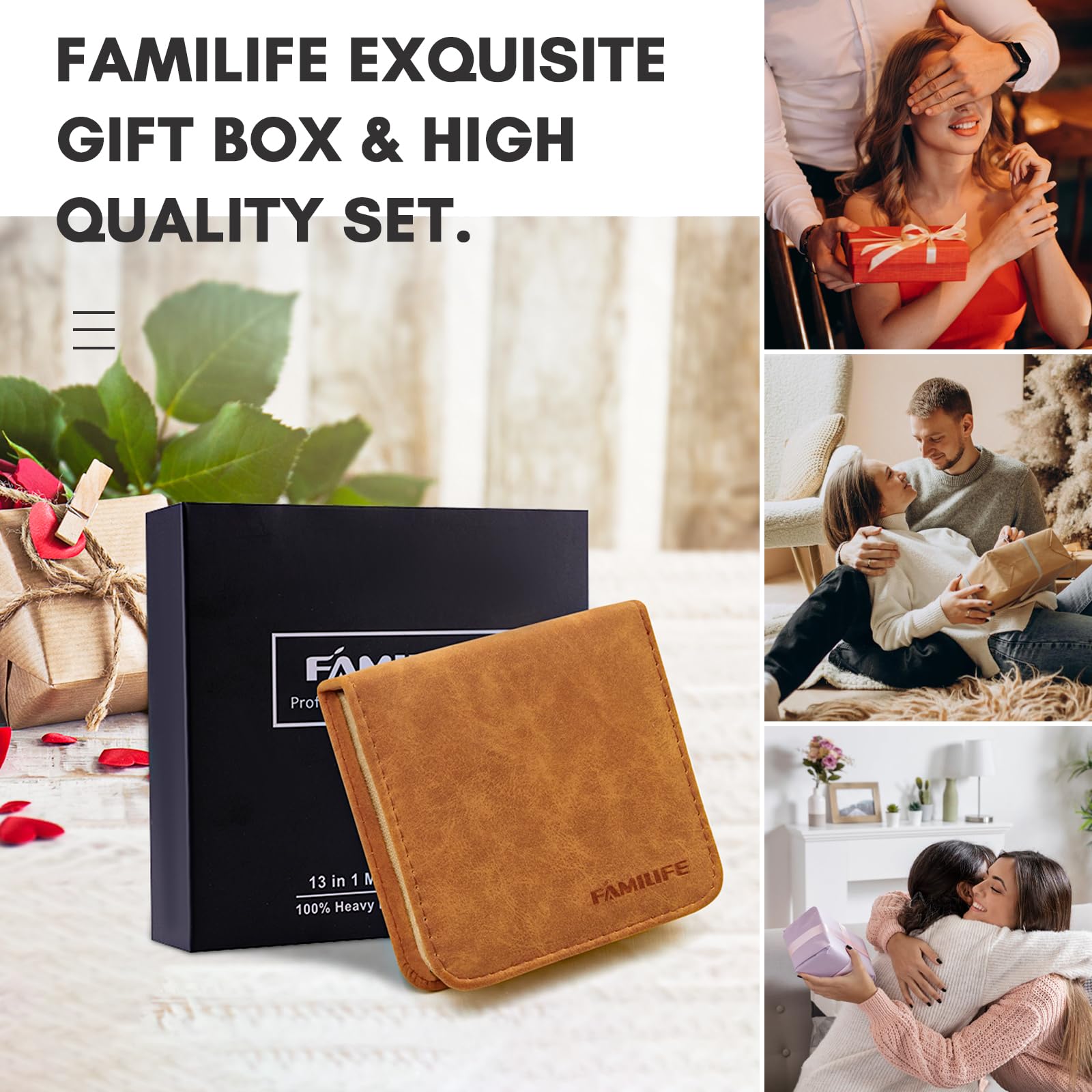 FAMILIFE manicure set metal nail file for shaping and finishing