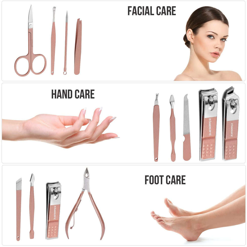 FAMILIFE nail cleaner for tidying nails and cuticles.