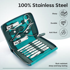 FAMILIFE pedicure-scissors offer controlled shaping for nails.
