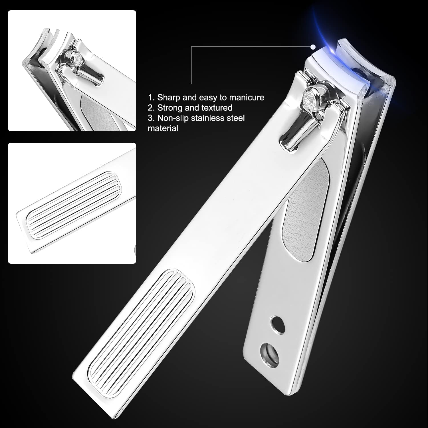 FAMILIFE peeling tool and cuticle pusher for smoothing edges.