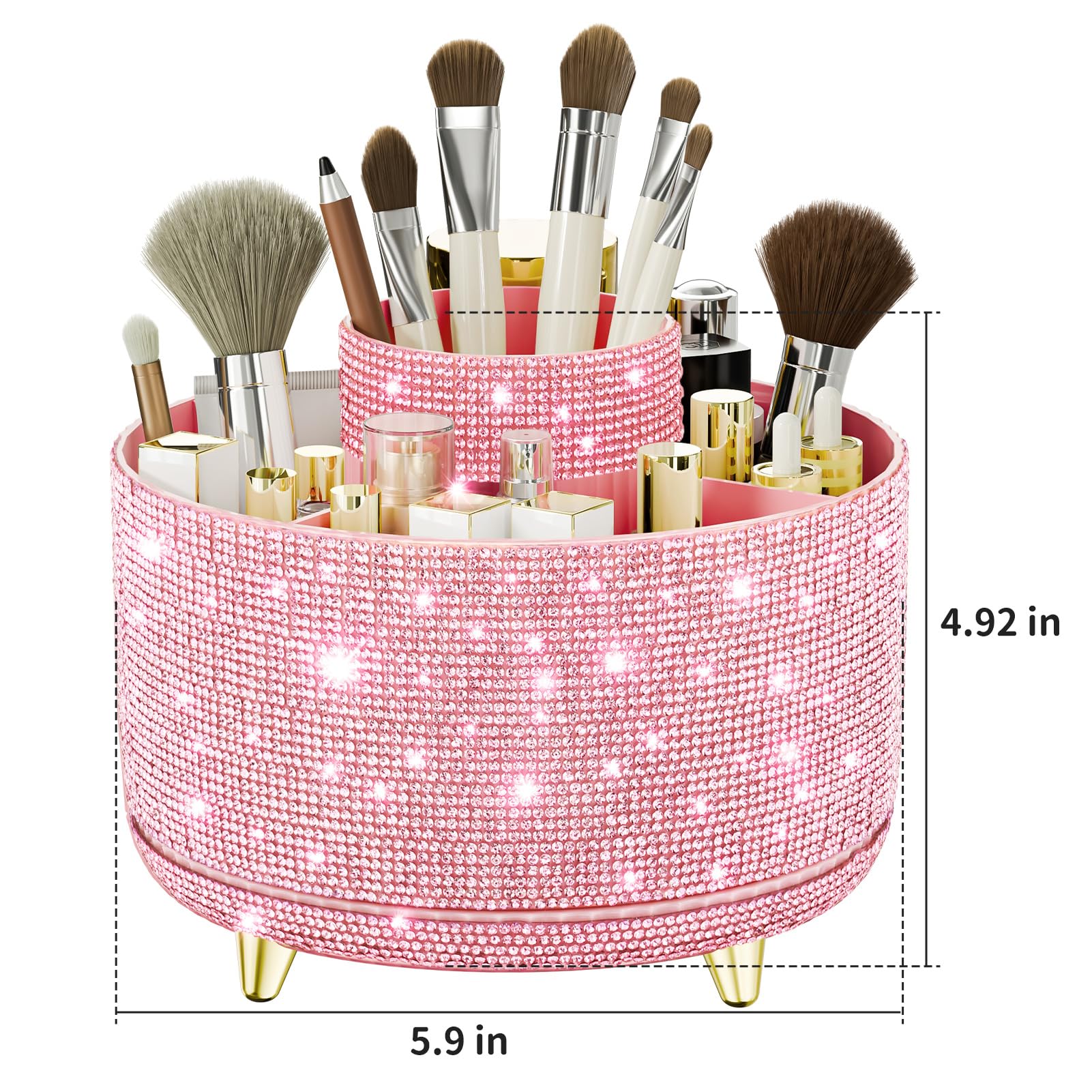 Fanado Diamond Brush Holder 360° rotation for easy access to tools