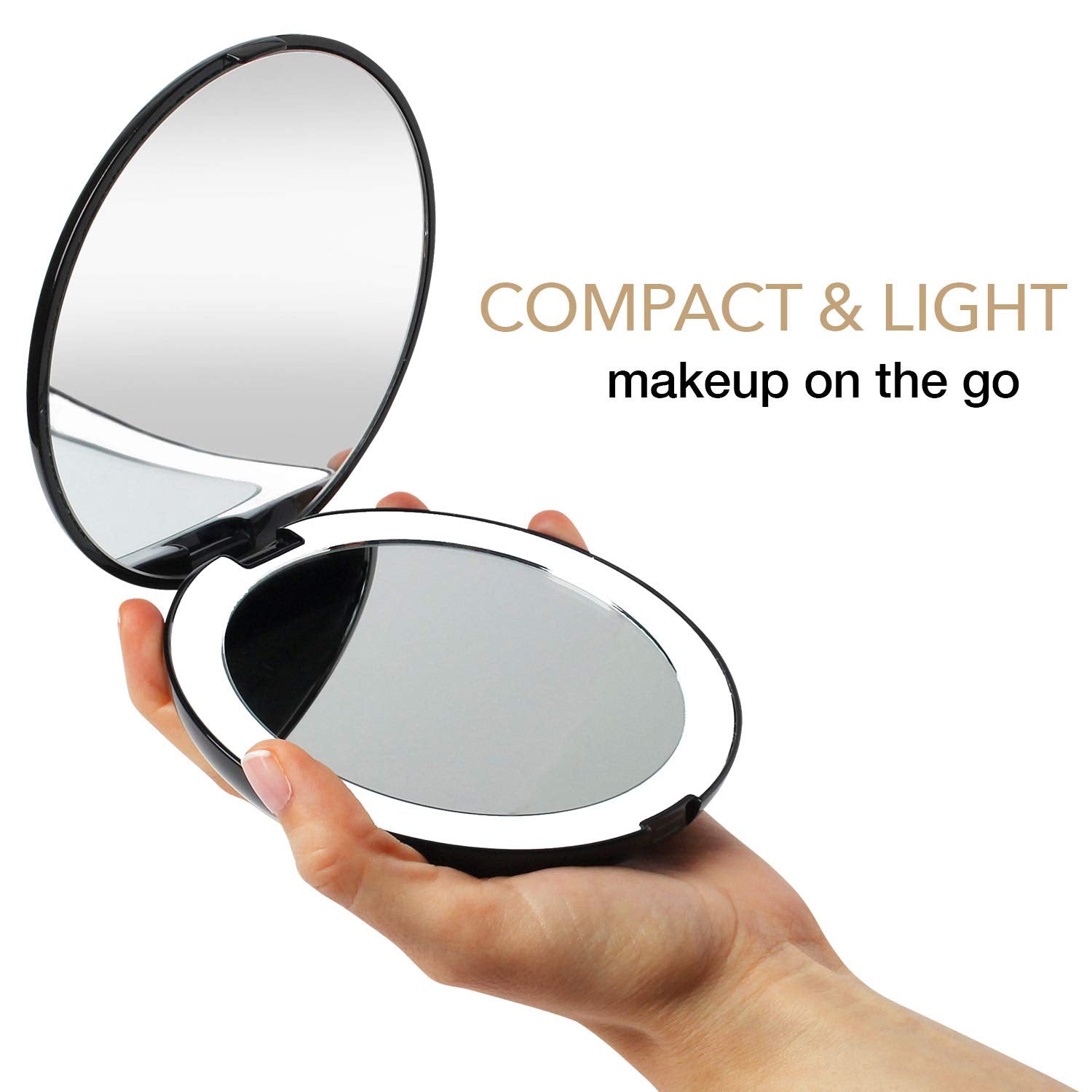 Fancii daylight LED provides true color illumination for natural-looking makeup application