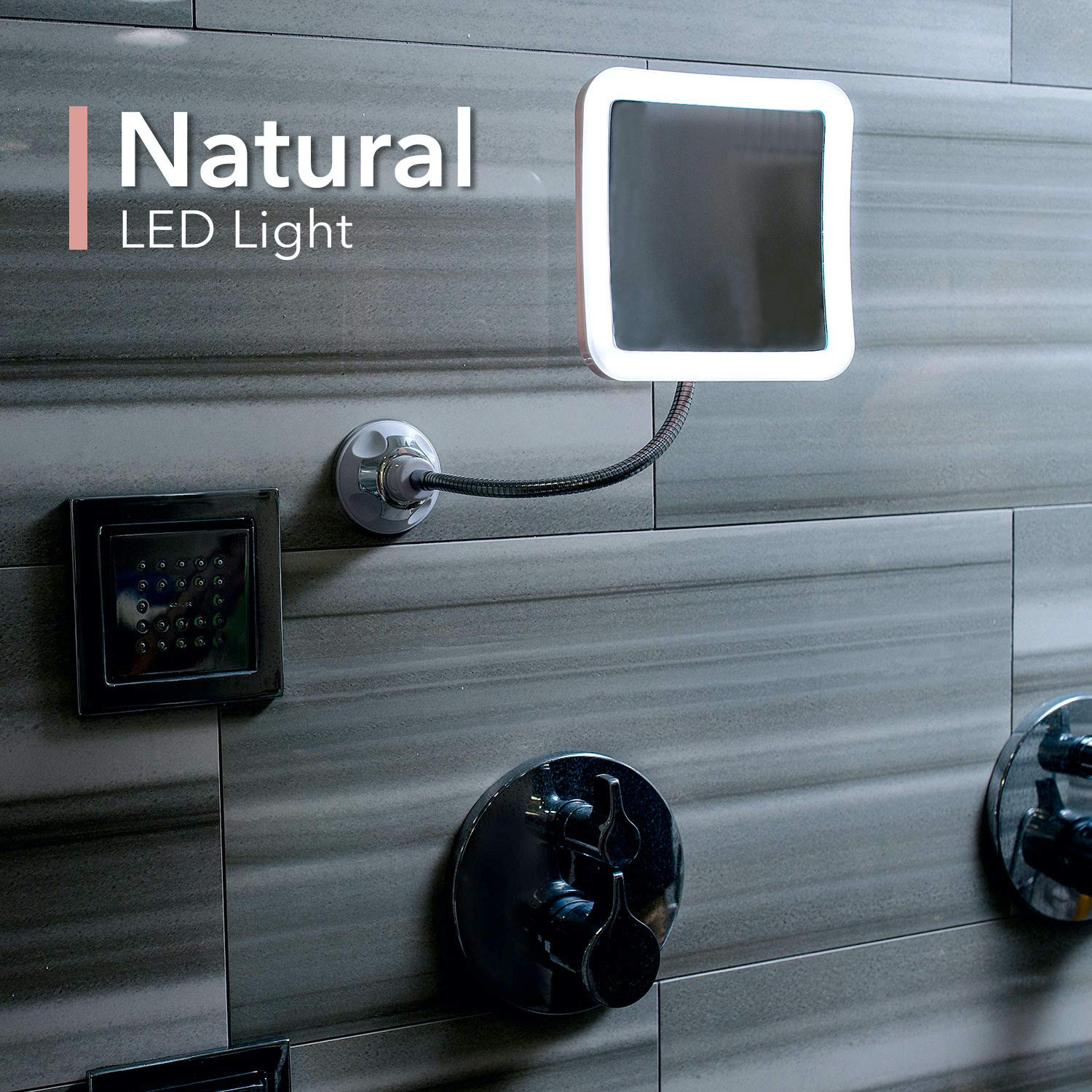 Fancii Mira Plus locking suction cup anchors securely to smooth surfaces for stable viewing.