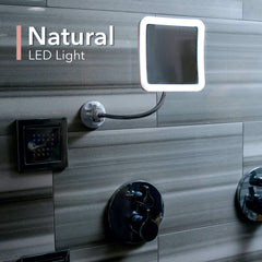 Fancii Mira Plus locking suction cup anchors securely to smooth surfaces for stable viewing.