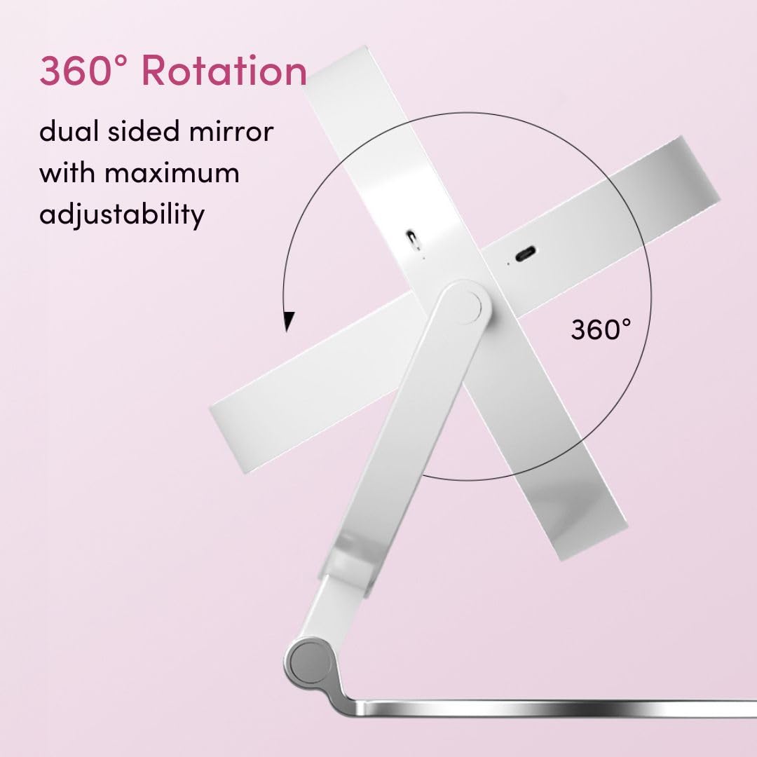 Fancii Sadie 360-degree swivel enables viewing from any angle.