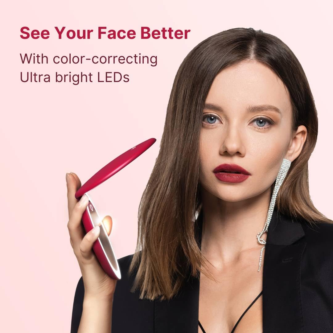 Fancii Taylor distortion-free 5-inch mirror delivers clear reflections for daily routines