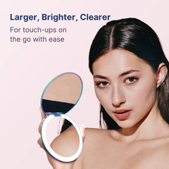 Fancii Taylor LED dimmed soft white mode ideal for color-accurate makeup application
