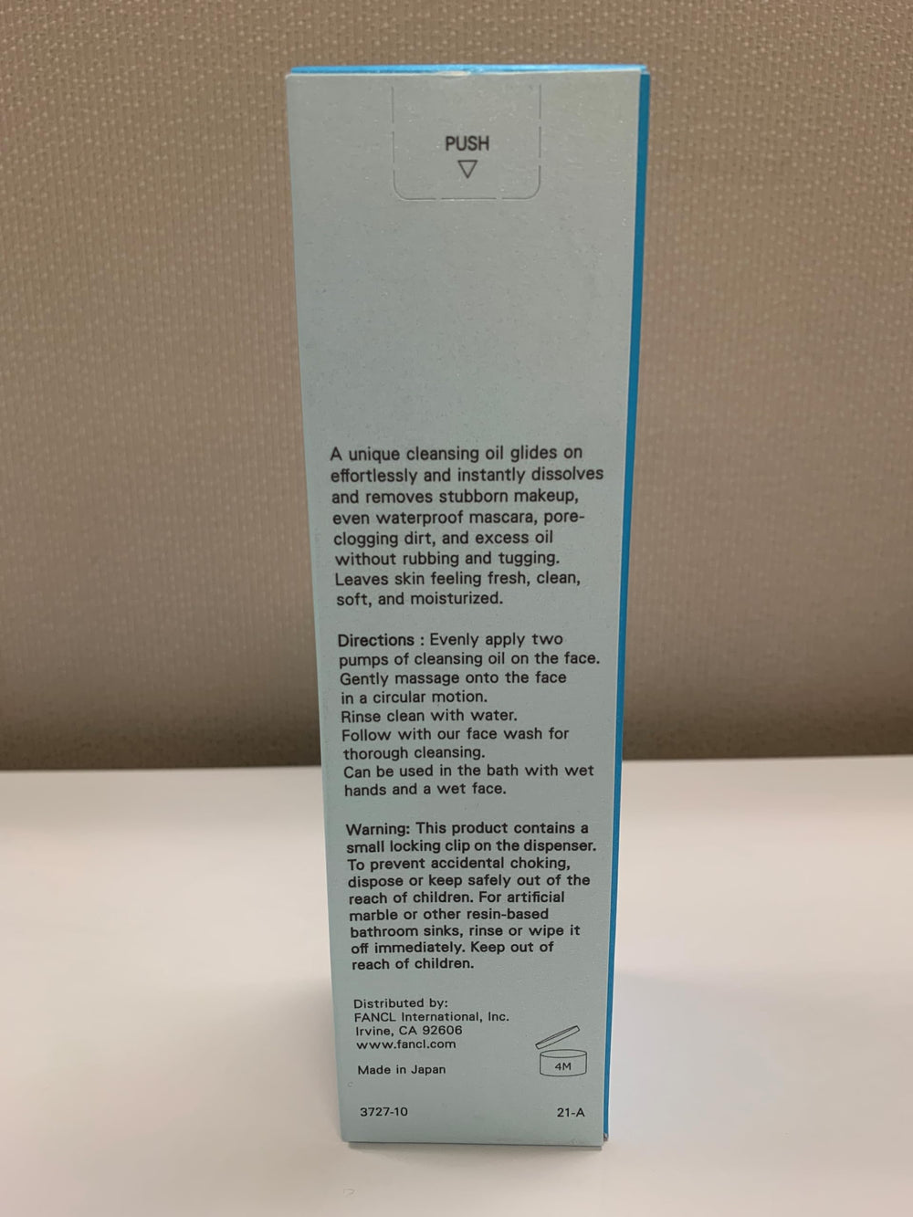 Skin-safe routine with mild cleansing oil supports gentle morning and evening skincare.