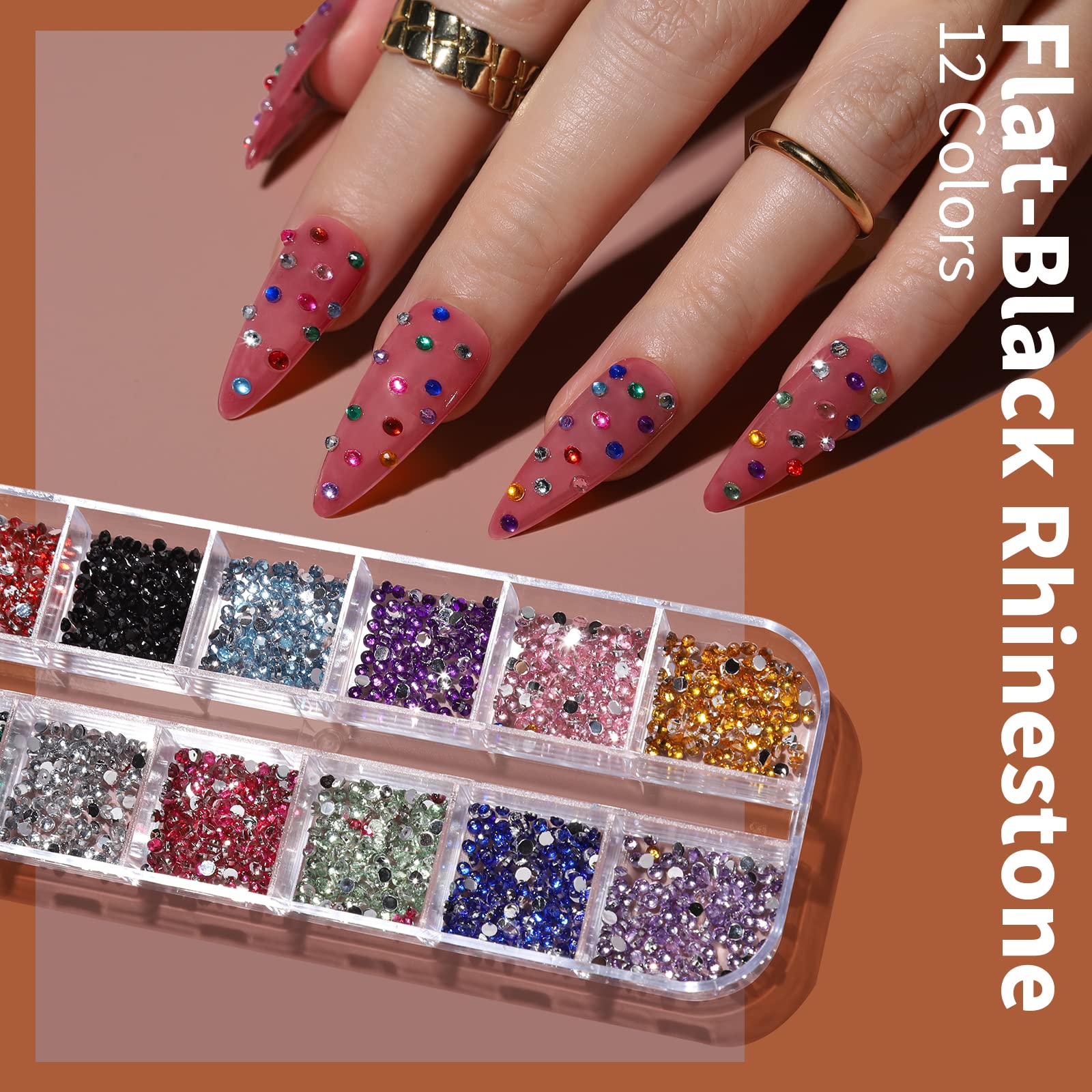 Fandamei butterfly sequins 12 colors for glam butterfly highlights