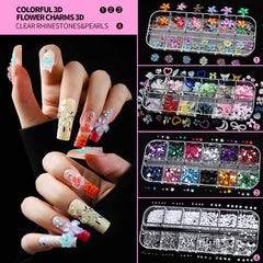 Fandamei coffin and almond false nail tips in multiple sizes