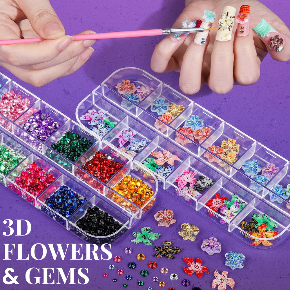 Herramientas de punteado Fandamei para crear patrones detallados en uñas
