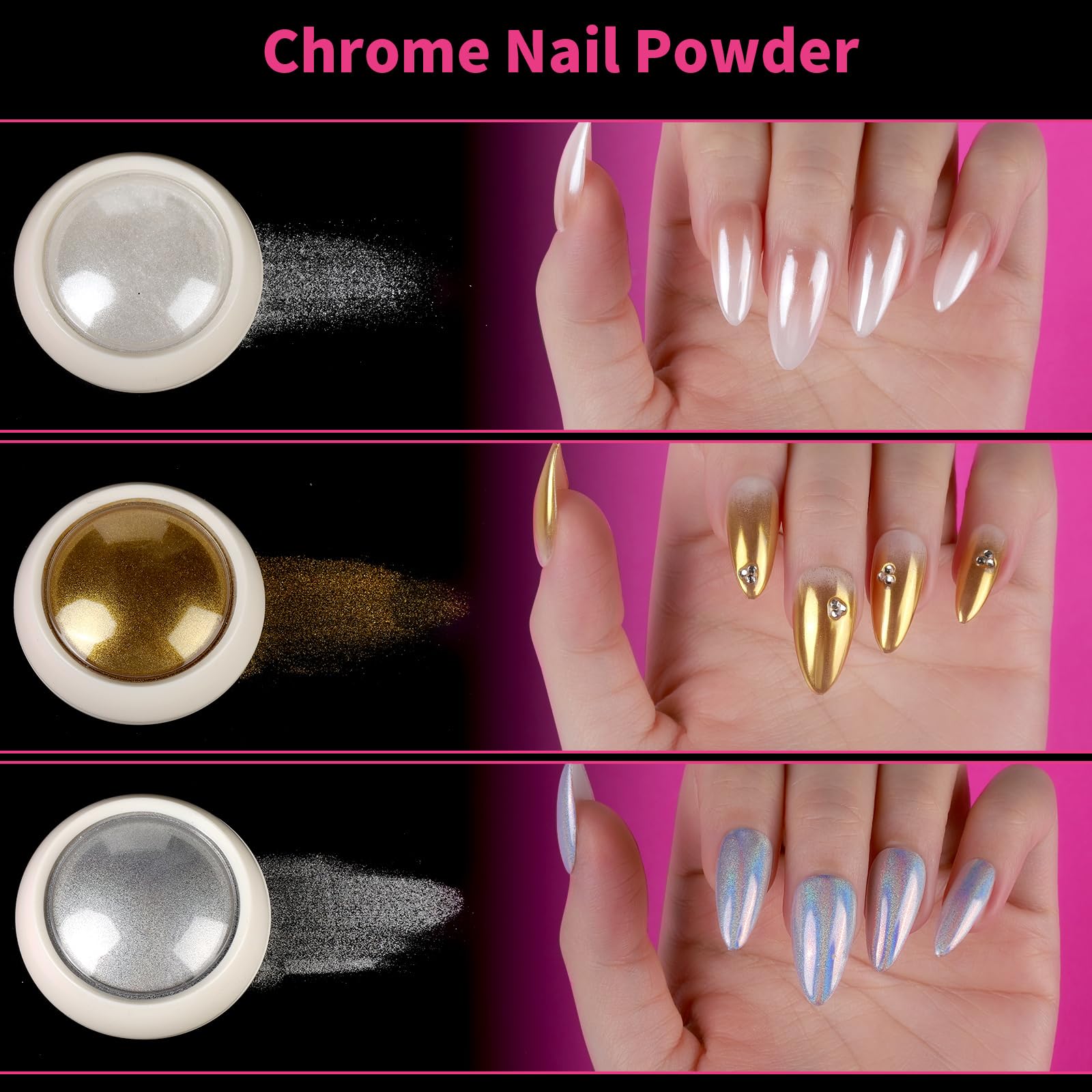 Fandamei nail file and buffer for shaping extensions and nails.