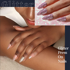 Fandamei French tip press-on nails for elegant occasions
