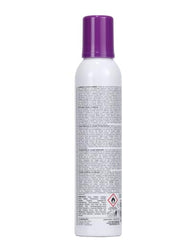 Fanola No Yellow Foam violet mousse texture for quick brass neutralization.