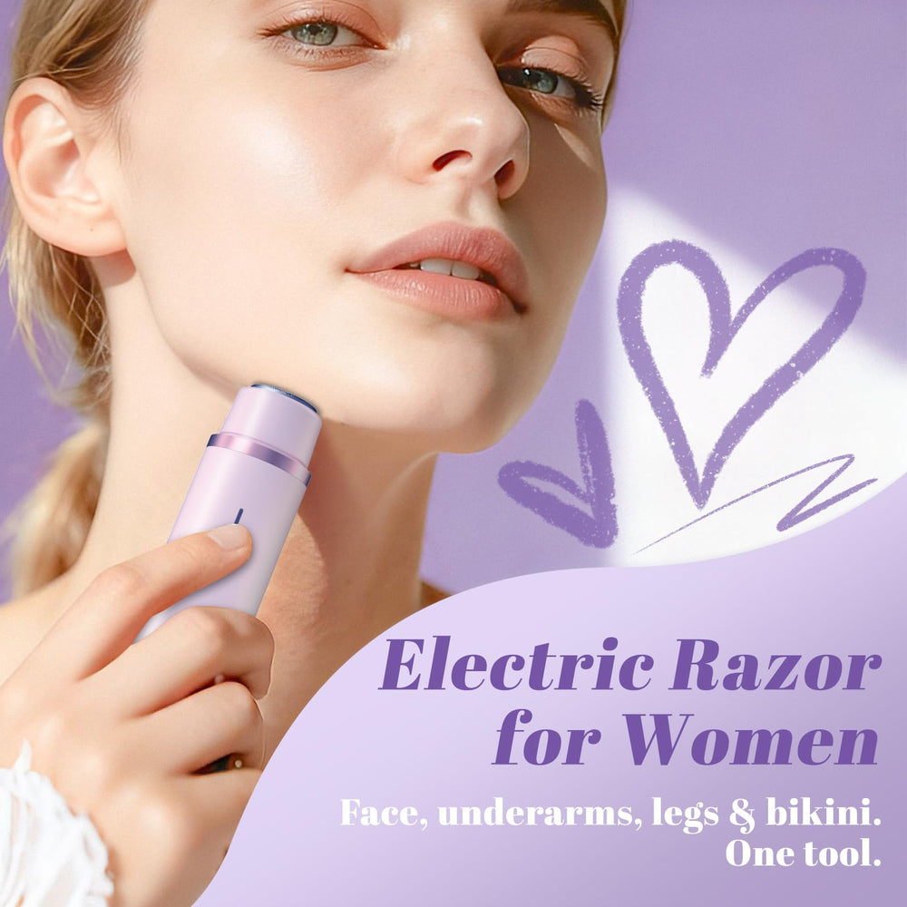 Fanovae Bikini Trimmer Lavender waterproof in shower use