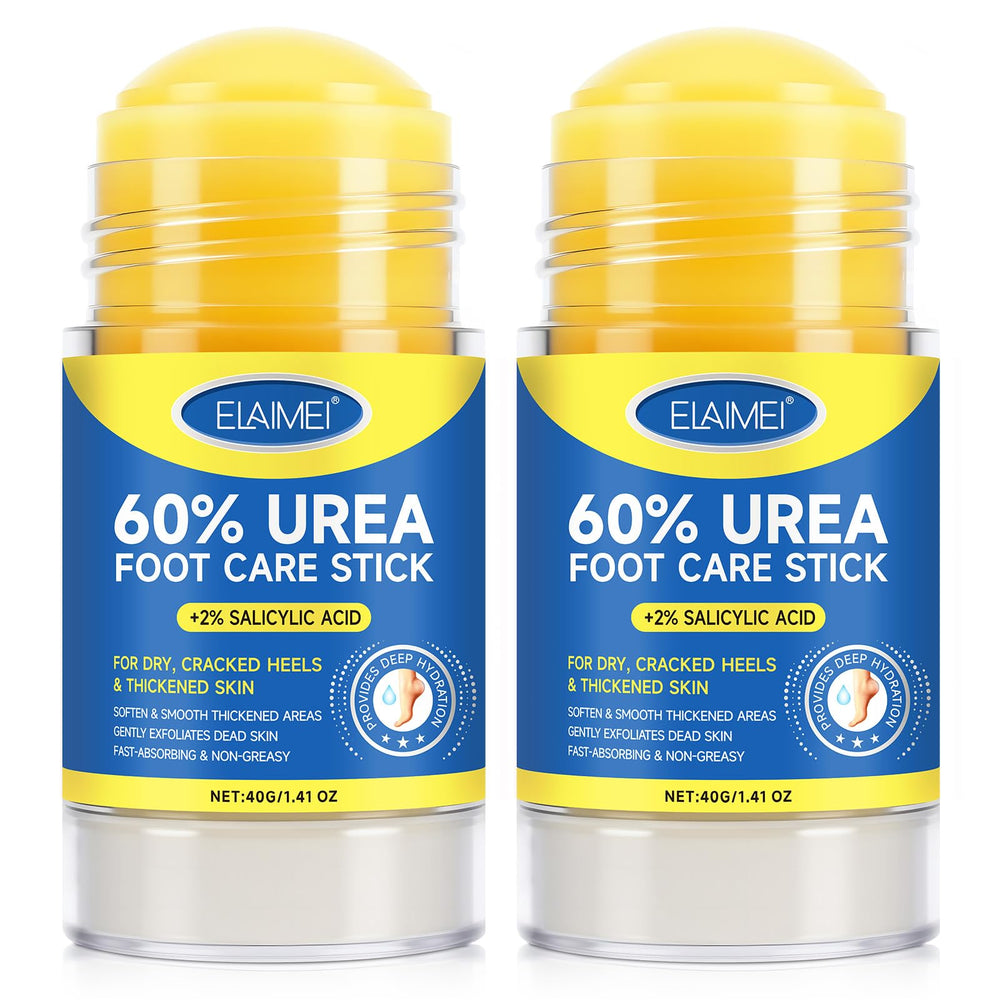 FANSHI's 2pcs Urea Cream 60% stick offers precise heel treatment.