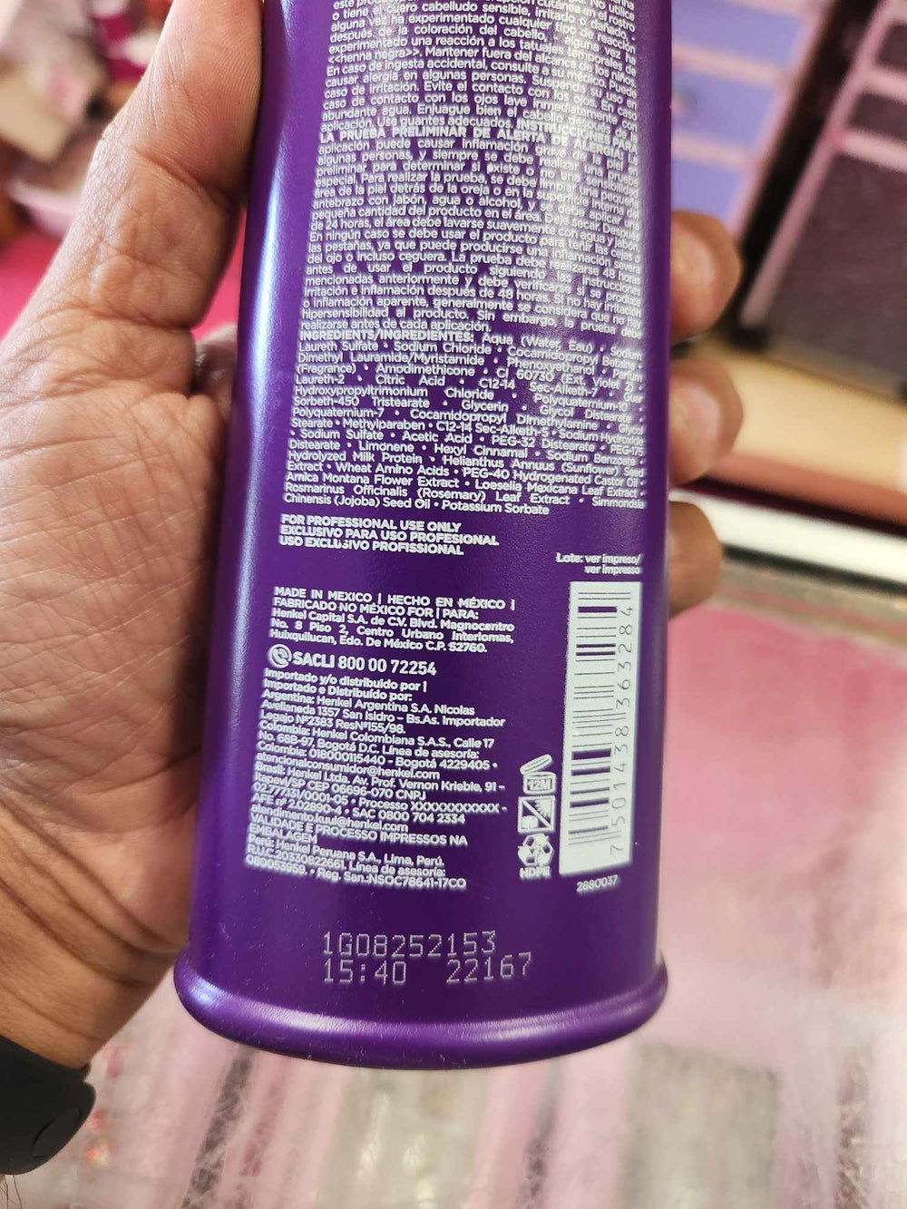 Fantasy Nails Kuul Color Me Matizant Shampoo 300ml bottle conveys regular-use practicality.